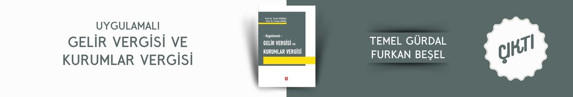 Uygulamalı Gelir Vergisi ve Kurumlar Vergisi Temel Gürdal